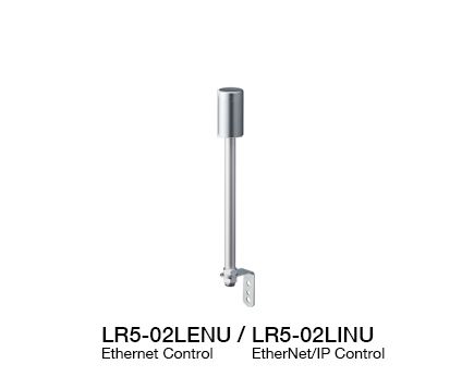 Φ50 LED Signal Tower (Ethernet or EtherNet/IP Control Compatible) LR5-LAN Series