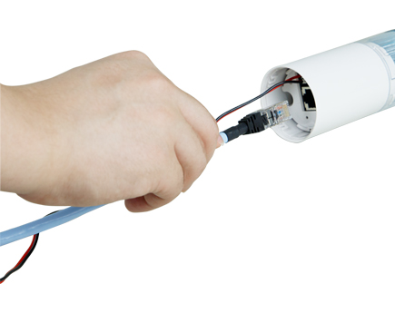 Φ50 LED Signal Tower (Ethernet or EtherNet/IP Control Compatible) LR5-LAN Series